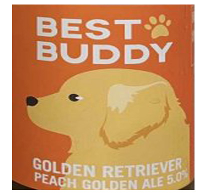 GOLDEN RETRIEVER PEACH GOLDEN ALE
